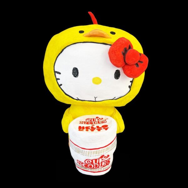 Hello Kitty Ceramic Sculpture, Handmade