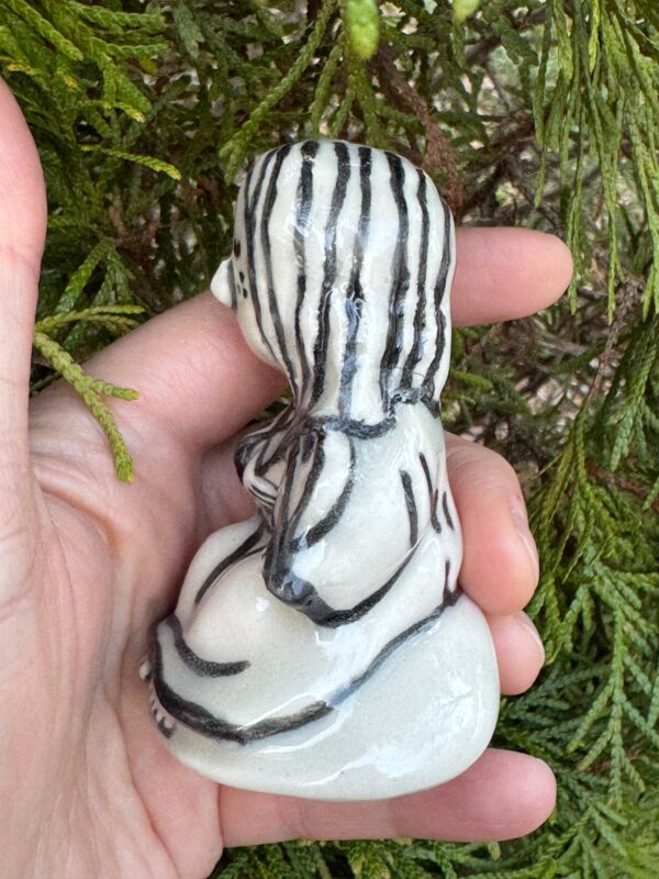 Miniature Porcelain Ceramic Violinist - Image 6