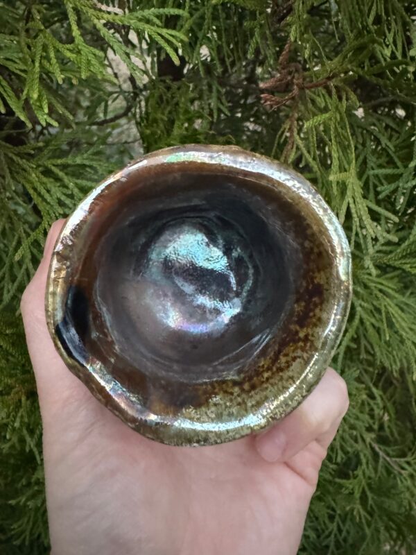 Raku-Fired Decorative Vase - Image 5