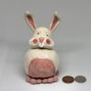 Miniature Porcelain Bunny Figurine – Meet Aliza, the Sweet Baker - Image 5