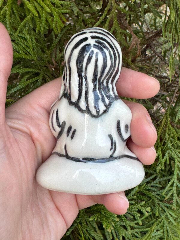 Miniature Porcelain Ceramic Violinist - Image 7