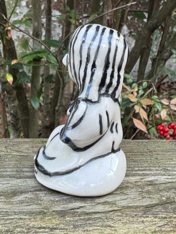 Miniature Porcelain Ceramic Violinist - Image 3