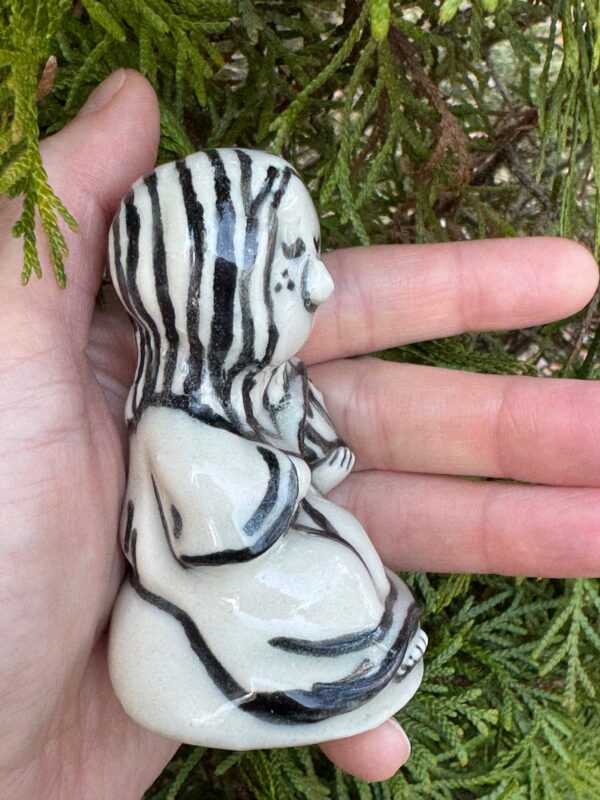 Miniature Porcelain Ceramic Violinist - Image 8